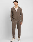 Timber 100% Cashmere Hoodie Zip Up