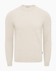 Egret 100% Cashmere Crewneck