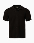 Cotton Textured Camp Shirt