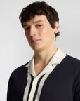 Linen Knit Camp Shirt