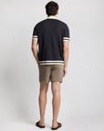 Linen Knit Camp Shirt