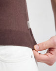 Extra Fine Merino Wool Short Sleeve Johnny Collar Polo