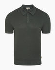 Cotton Textured Knit Polo