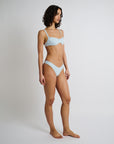 Pale Blue/White