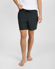 Black Charles 5" Swim Trunk