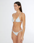 Pale Blue/White