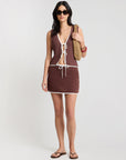 Brown/White