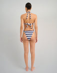 Deep Navy/White