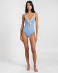 Powder Blue/White