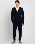 Midnight 100% Cashmere Knit Jogger