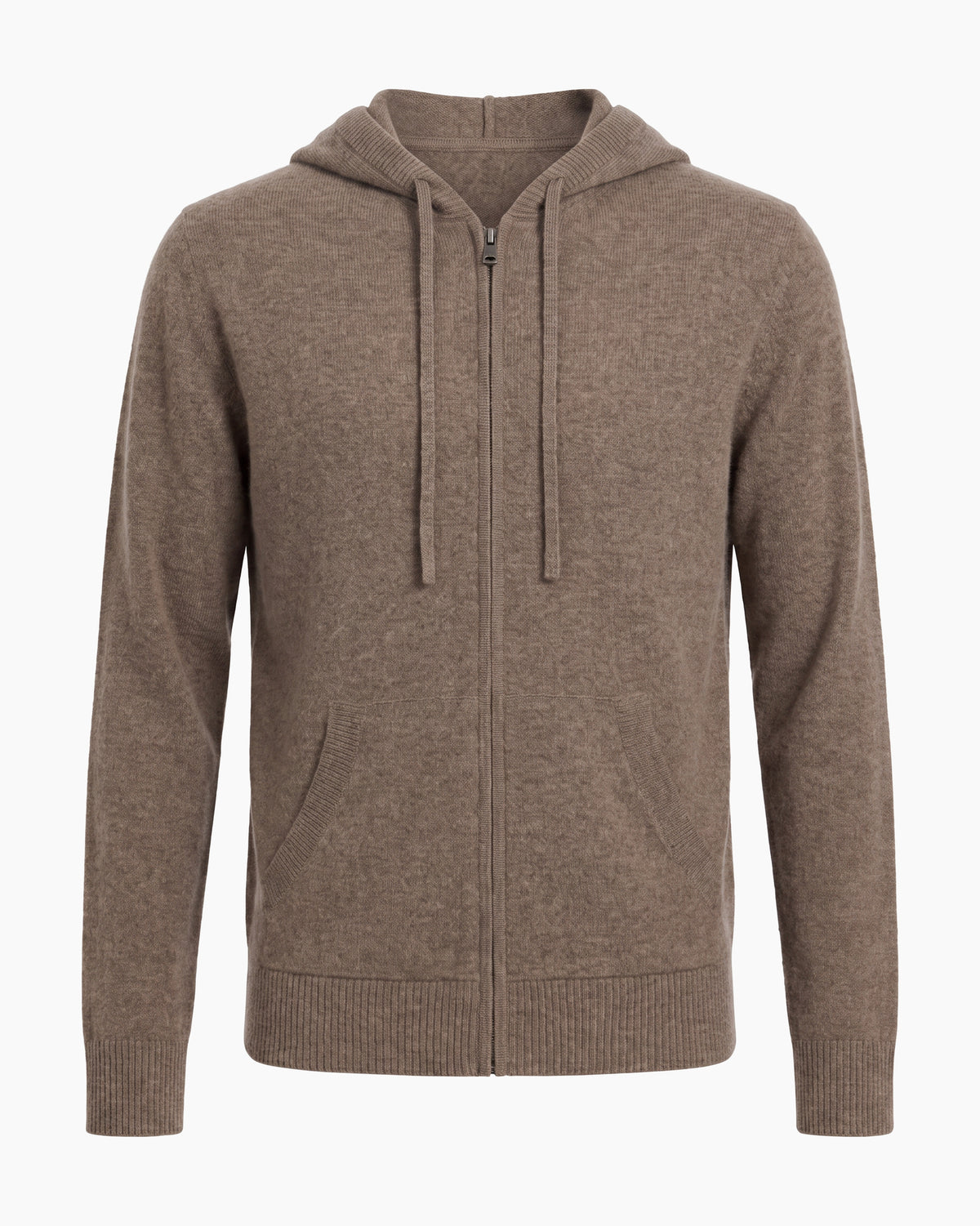 Timber 100% Cashmere Hoodie Zip Up