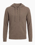 Timber 100% Cashmere Hoodie Zip Up