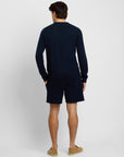 Midnight 100% Cashmere Crewneck