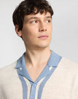 Linen Knit Camp Shirt