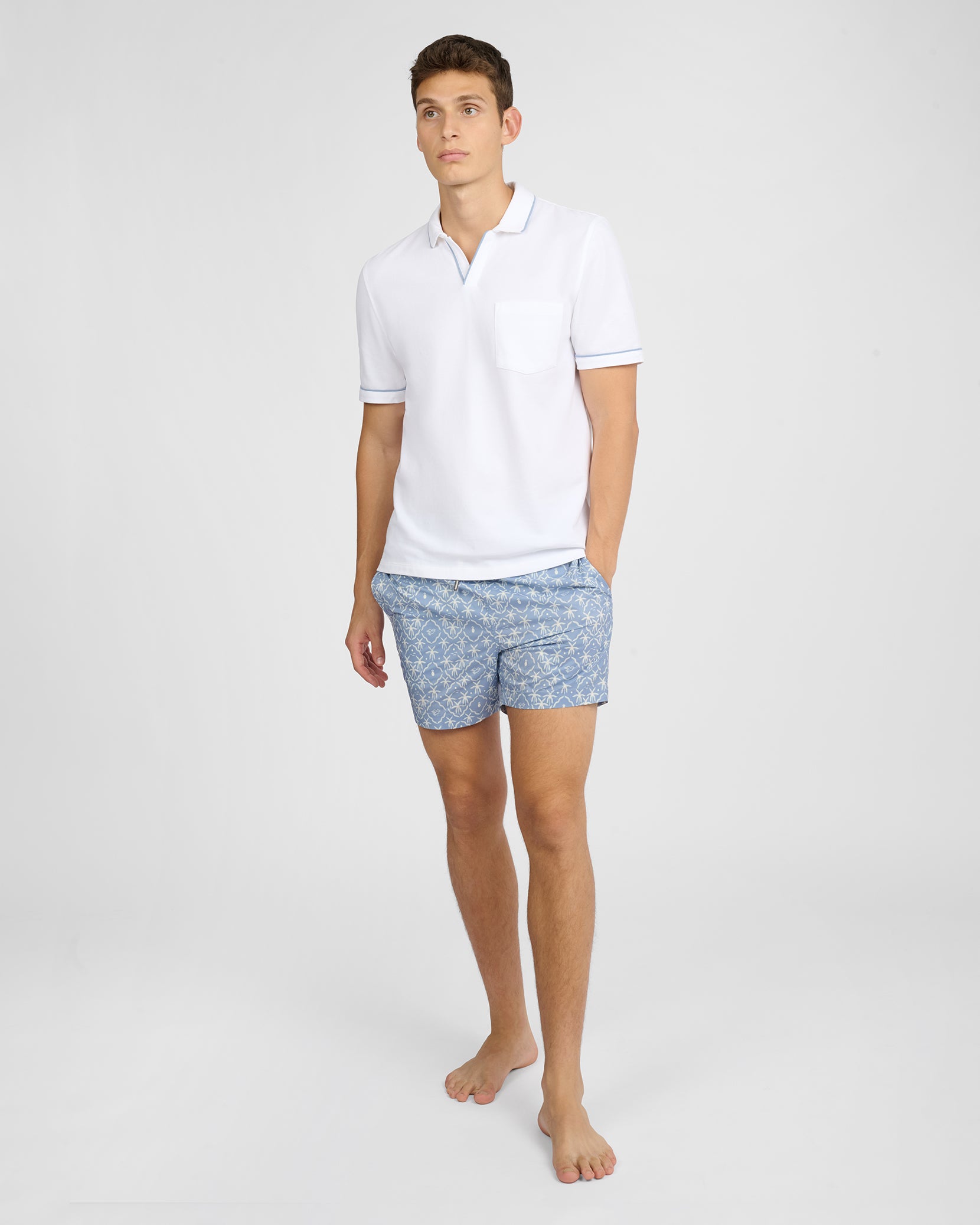 White/Powder Blue