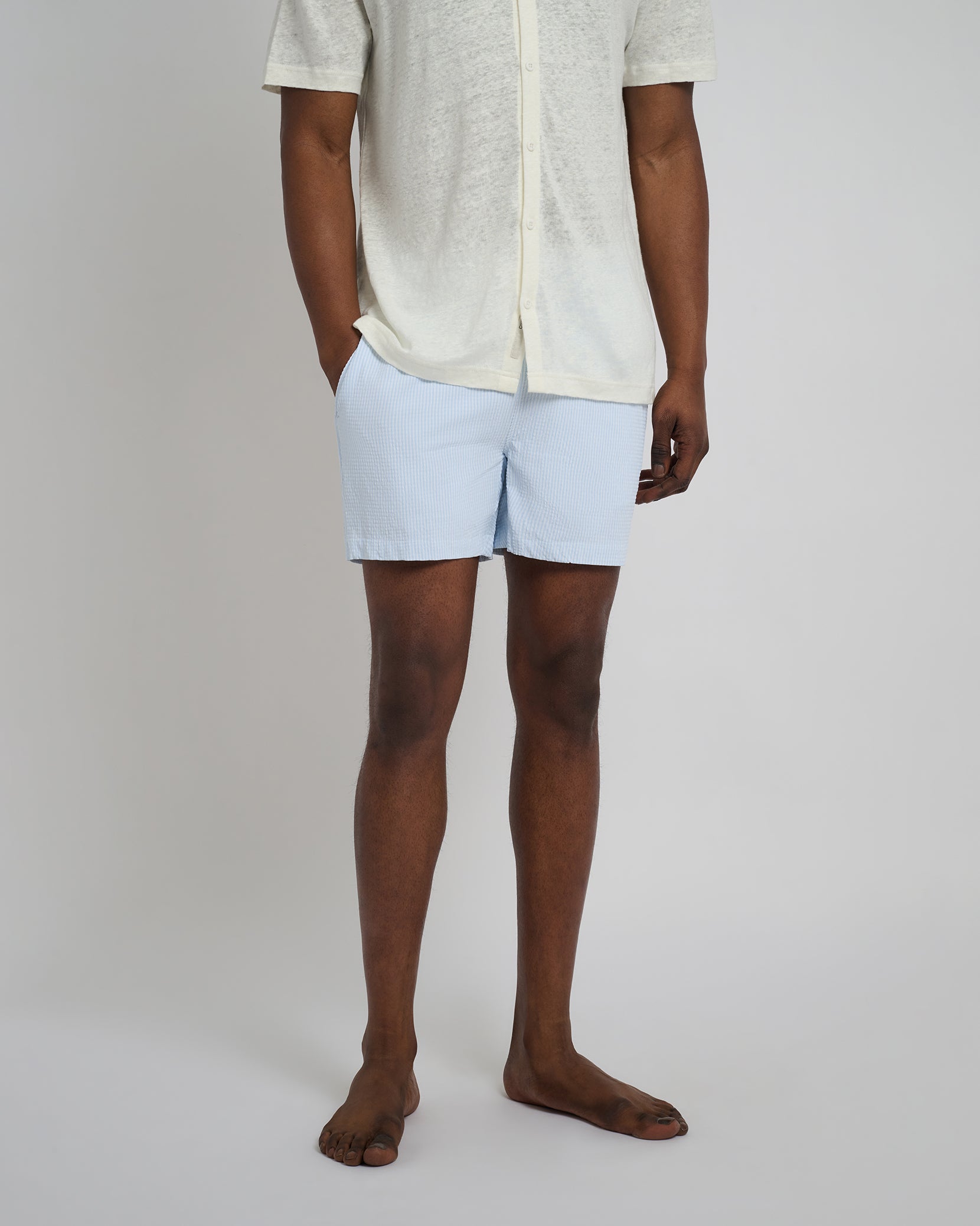 Pale Blue/White