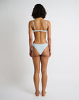 Pale Blue/White