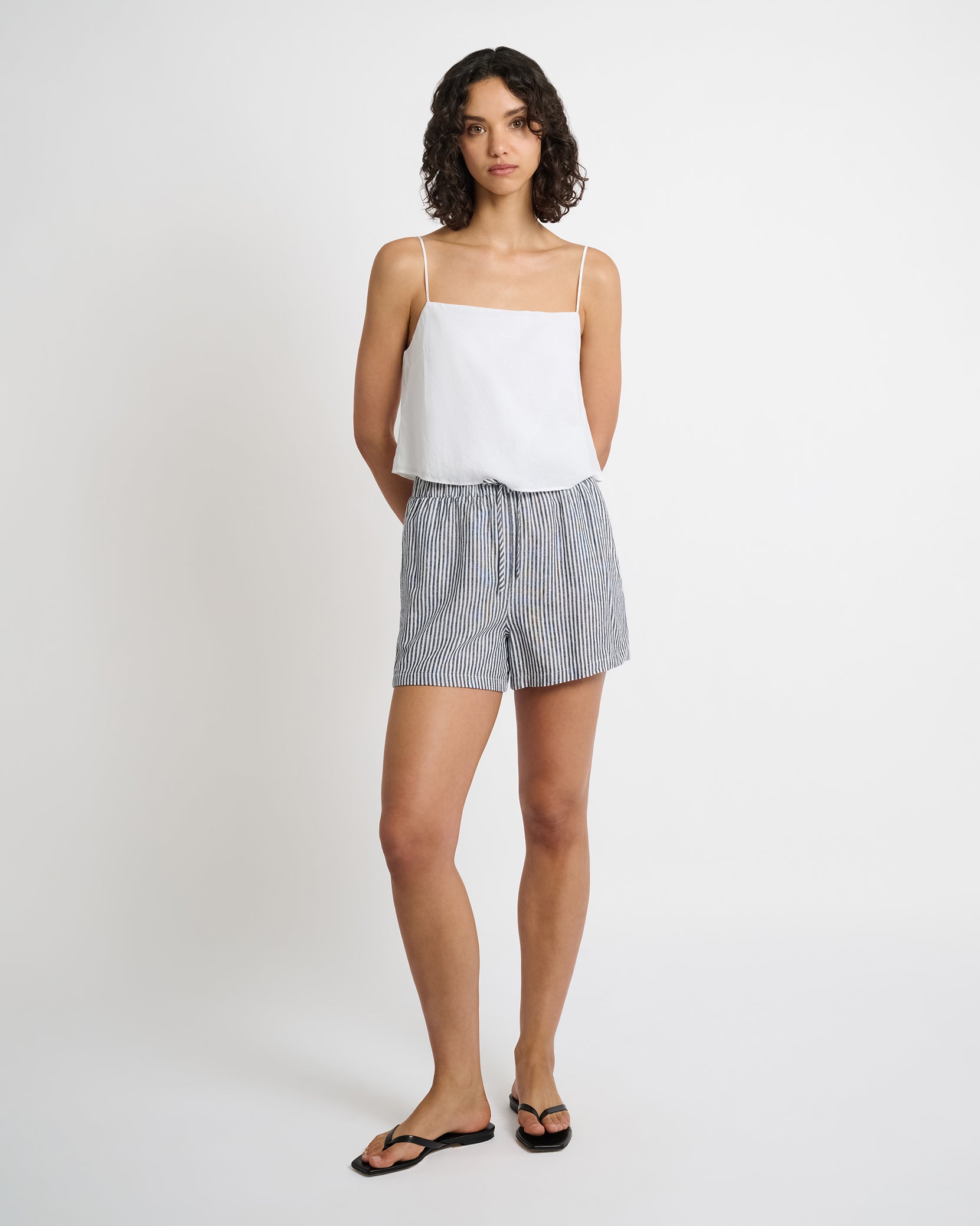 Deep Navy/White