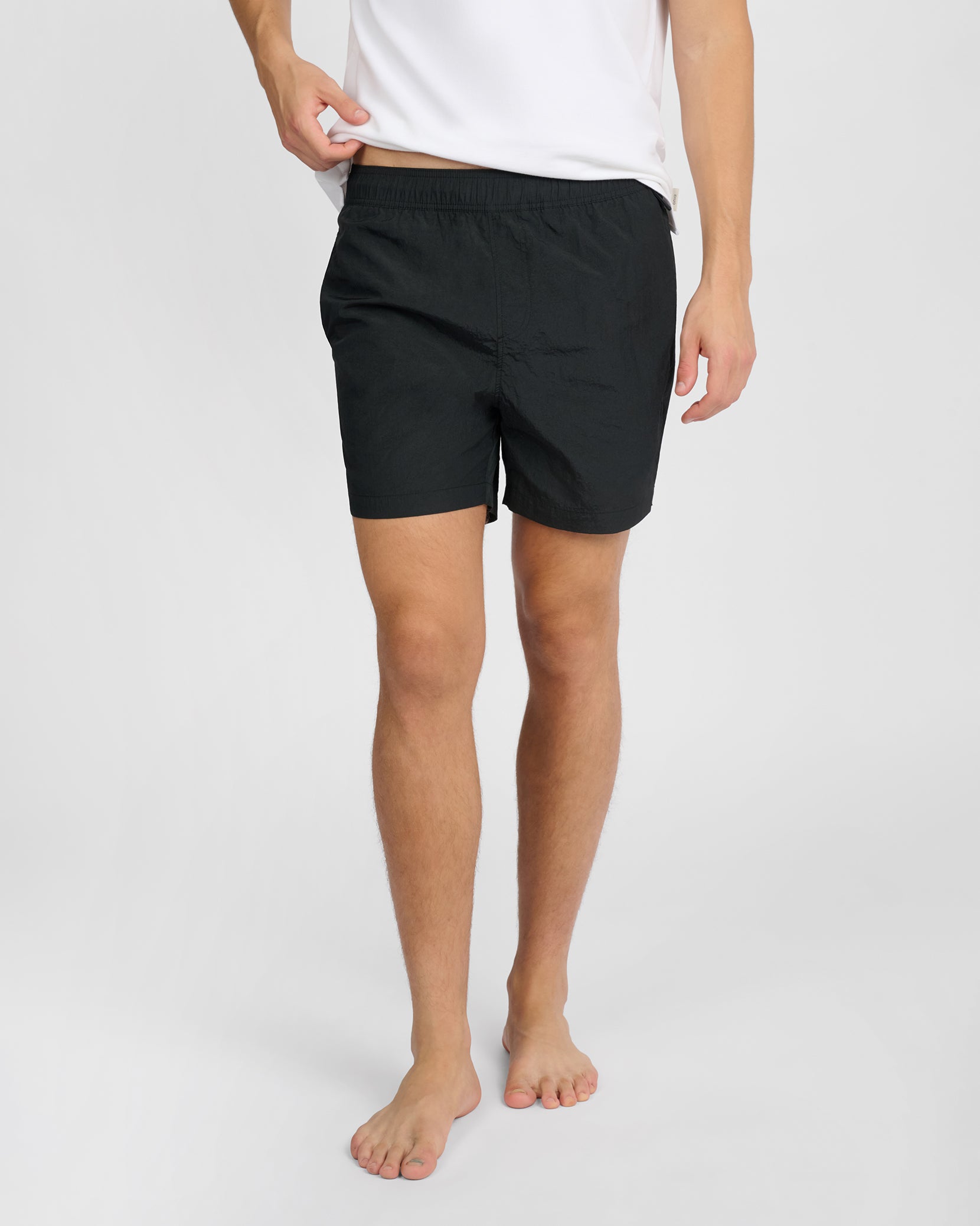 Nylon Crinkle 5" Swim Trunk