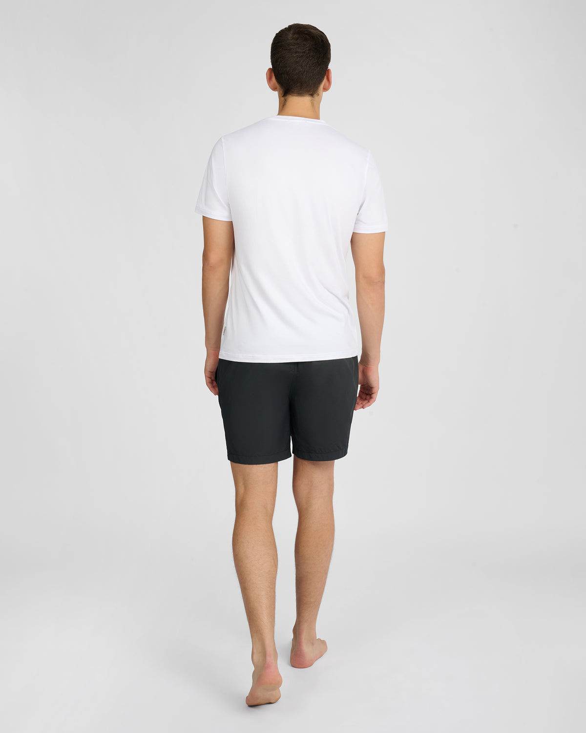 Black Charles 5" Swim Trunk