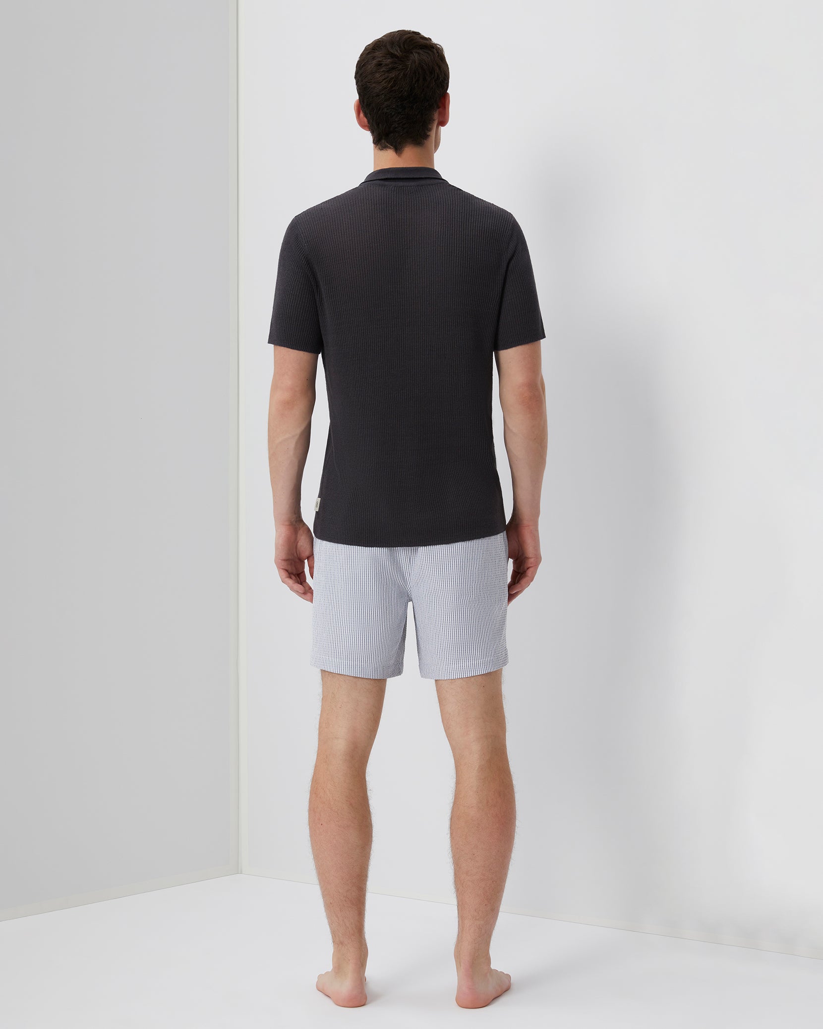 Deep Navy/White