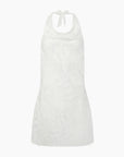 Burnout Cowl Mini Dress