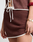 Brown/White