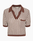 Brown/White
