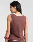 Brown/White