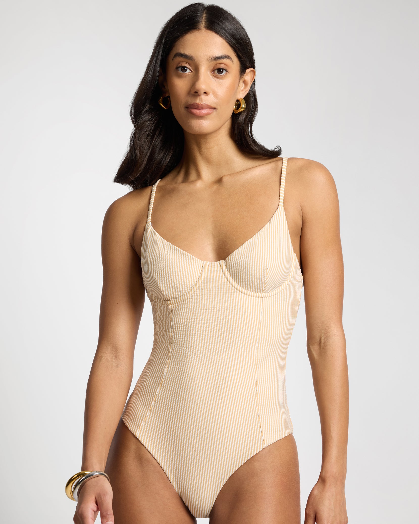 Ochre/White