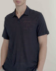 Shaun Linen Jersey Polo